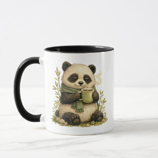 Caneca de Café Cozy Panda | Floresta Caprichosa Fo