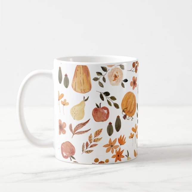 Caneca De Café Cozy Pumpkin Spice Autumn Mug (Esquerda)