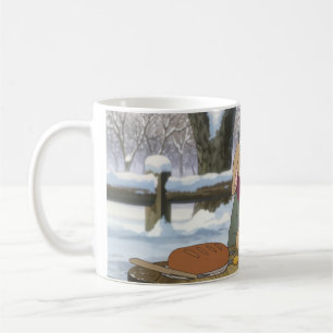 Caneca De Café Cozy Rabbit Tea Mug