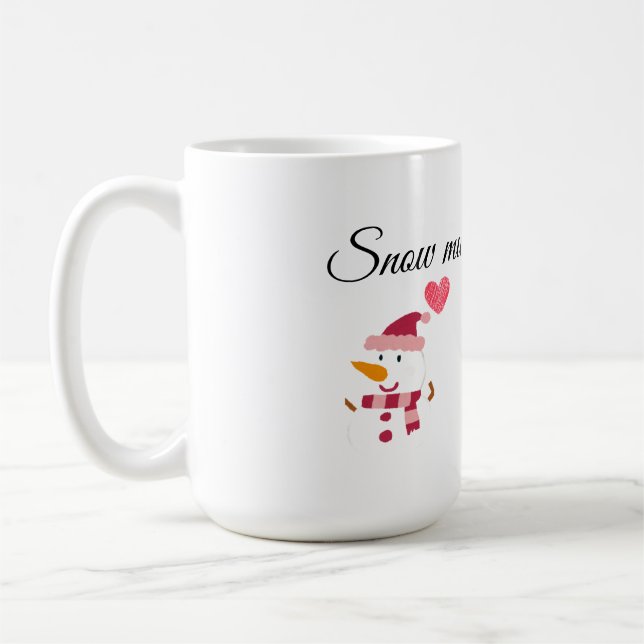 Caneca De Café Cozy Snowman Mug (Esquerda)