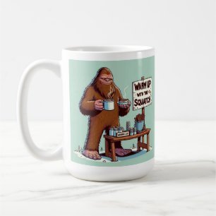 Caneca De Café Cozy Up with Bigfoot's Hot Cocoa Stand