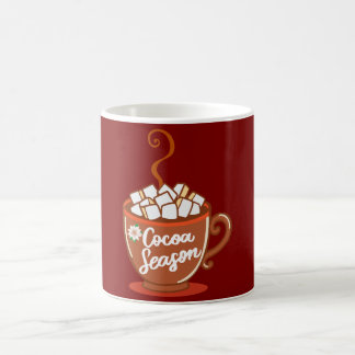 Caneca De Café Cozy up with this sweet Cocoa Season design