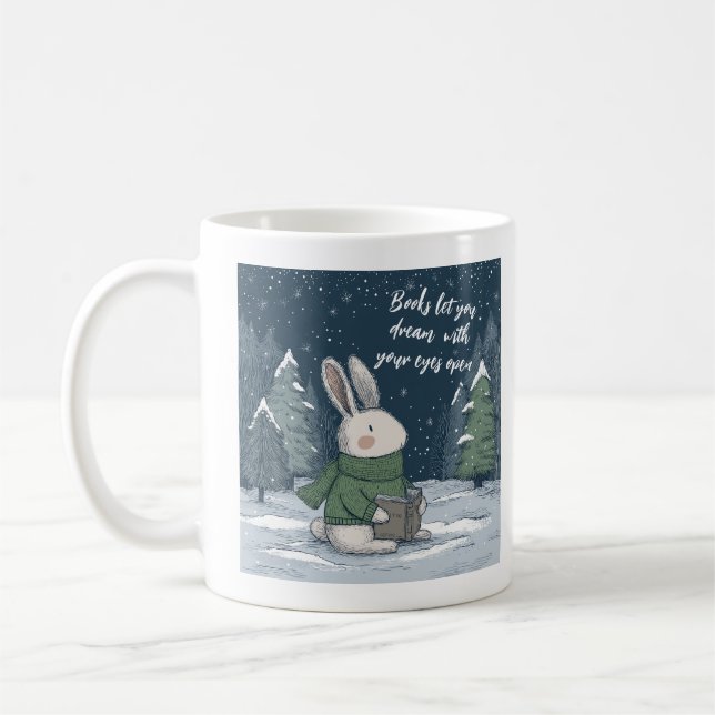 Caneca De Café Cozy Winter Reading Book (Esquerda)