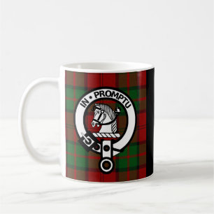 Caneca De Café Crachá Clan Dunbar Tartan & Crest