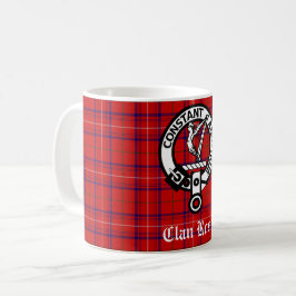 Caneca De Café Crachá Clan Rosa Crest e Tartan