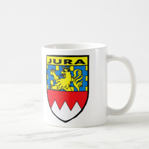 Caneca De Café Crachá da região de Jura de France