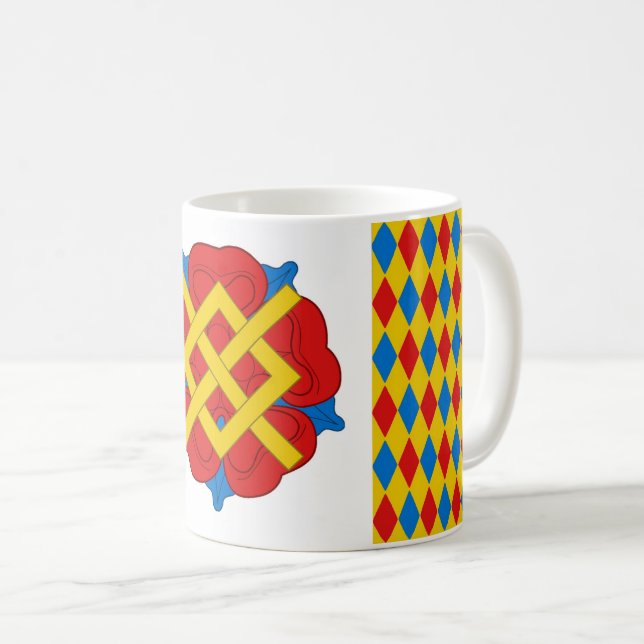 Caneca De Café Crachá de Rosenfeld Populace (Frente Esquerda)