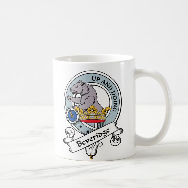 Caneca De Café Crachá do clã de Beveridge (Direita)