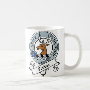 Caneca De Café Crachá do clã de Forbes