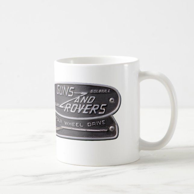 Caneca De Café Crachá do fórum das armas e dos vagabundos (Direita)