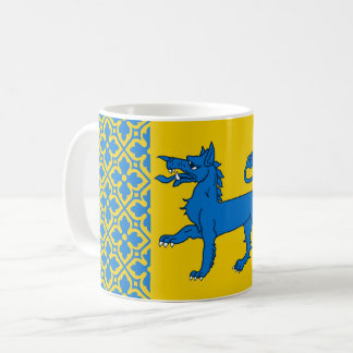 Caneca De Café Crachá popular do Reino Unido Café Mug