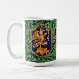 Caneca De Café Crachá Royal Falcon da Rainha Anne Boleyn