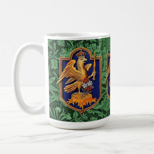 Caneca De Café Crachá Royal Falcon da Rainha Anne Boleyn (Esquerda)