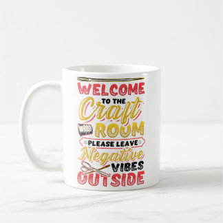 Caneca De Café Craft Room Artist Crafter Yarn Crochet Knitting