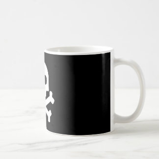 Caneca De Café Crânio branco mig