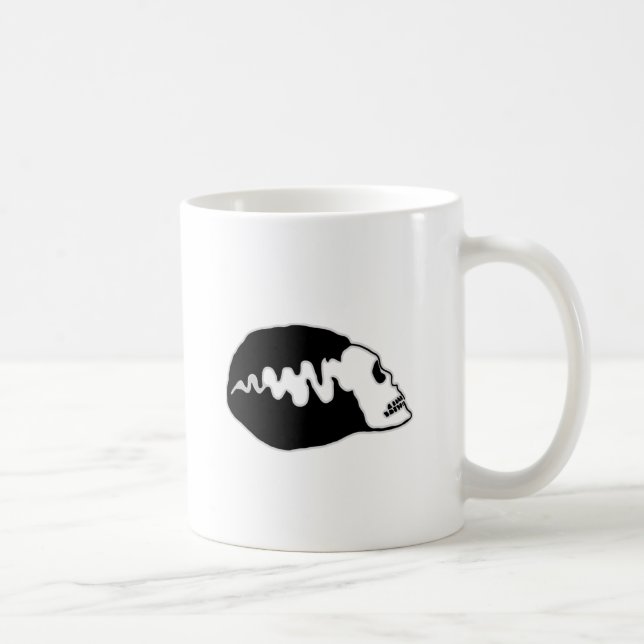Caneca De Café Crânio da noiva (Direita)