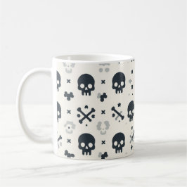Caneca De Café Crânio e Crossbones Mug