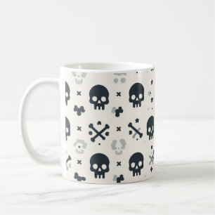 Caneca De Café Crânio e Crossbones Mug