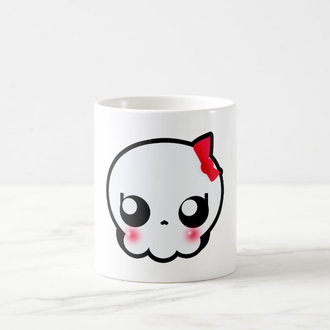 Caneca De Café Crânio Gurl (Centro)
