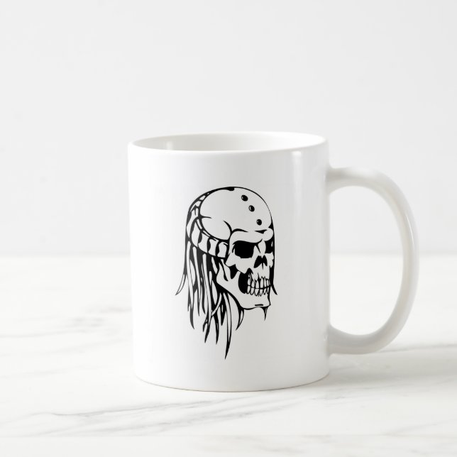 Caneca De Café Crânio humano (Direita)