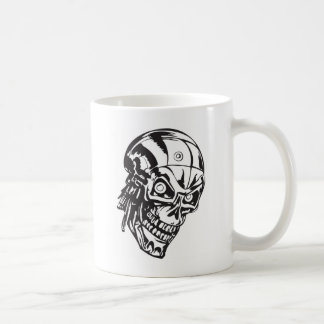 Caneca De Café Crânio humano 146
