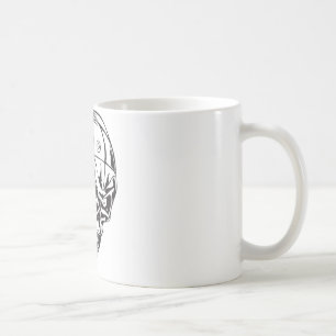 Caneca De Café Crânio humano 146