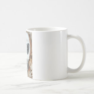 Caneca De Café crânio pintado