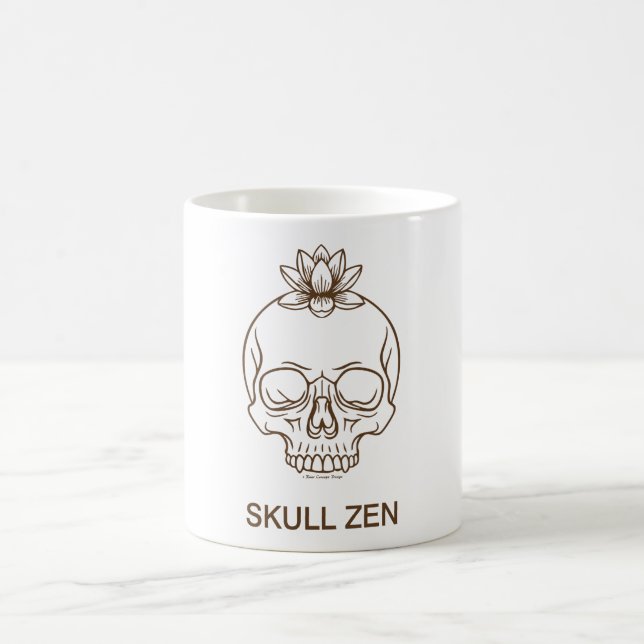 Caneca De Café Cranio Zen (Centro)