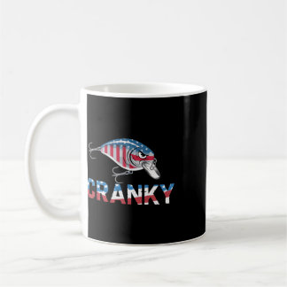 Caneca De Café Cranky Usa Crankit Pesca Dia dos Pais 