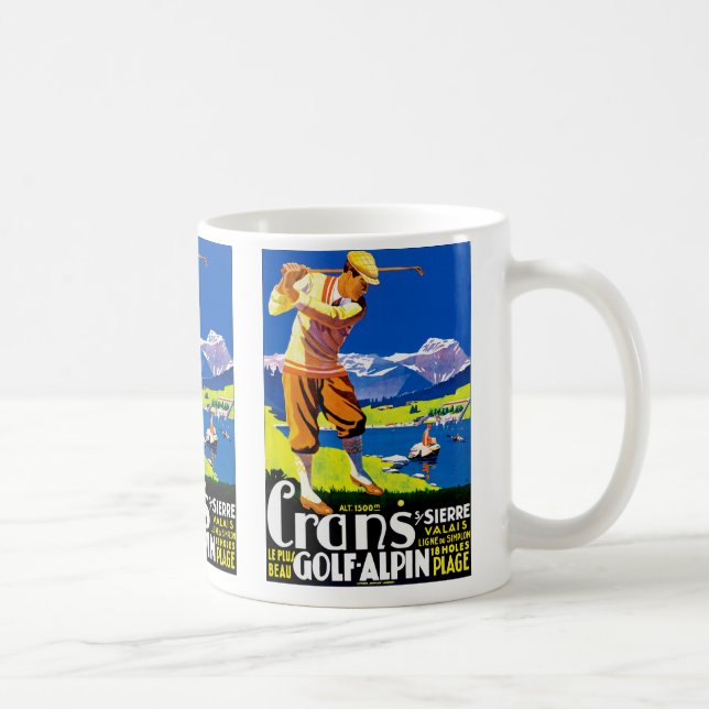 Caneca De Café Crans Golf Alpin (Direita)
