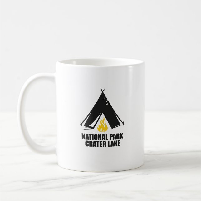Caneca De Café Crater Lake - Oregon (Esquerda)