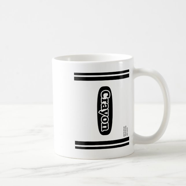 Caneca De Café Crayon Emerald Green Group Costume (Direita)