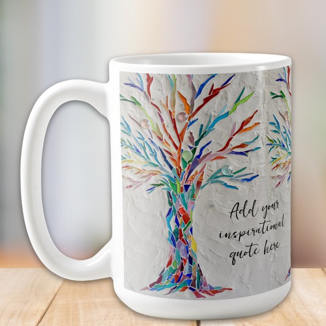 Caneca De Café Create Your Inspirational Message (Criador carregado)