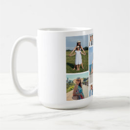 Caneca De Café Create Your Own 11 Photo Collage