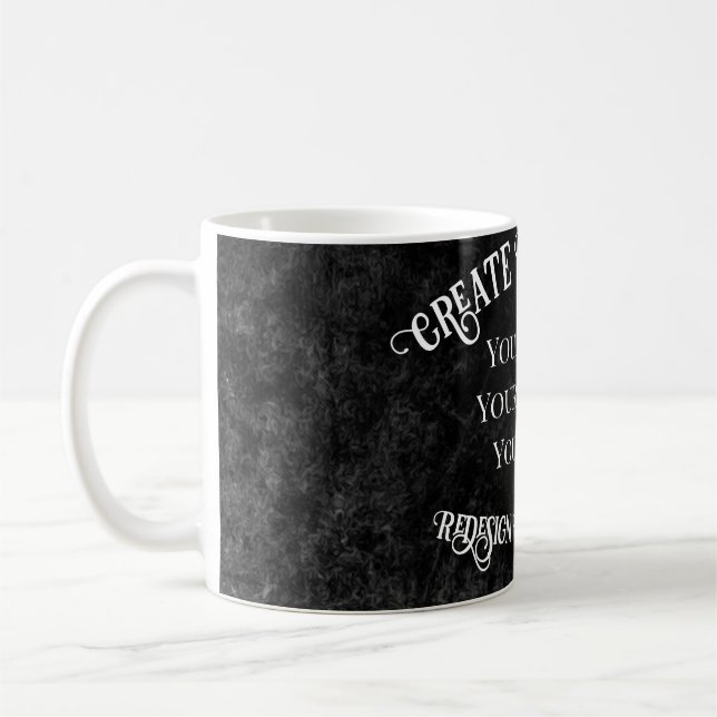 Caneca De Café Create Your Own Custom Design (Esquerda)