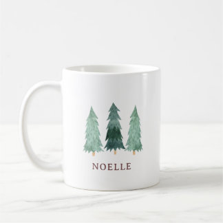Caneca De Café Create Your Own Personalized Name Christmas Mug