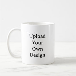 Caneca De Café Create Your Own Simple Custom 11oz