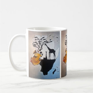 Caneca De Café creation originale tableau sur tasse