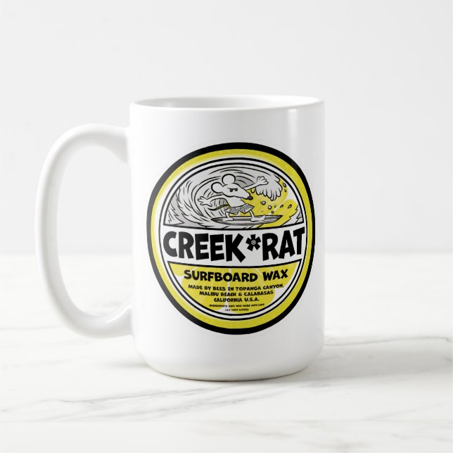 Caneca De Café Creek Rat - Creekrat Cartoon Studios (Esquerda)