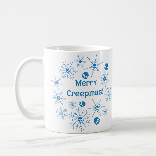 Caneca De Café Creepmas feliz! (Esquerda)