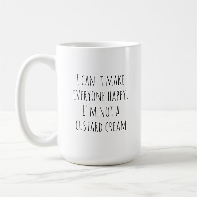 Caneca De Café Creme de Nata Divertida (Esquerda)