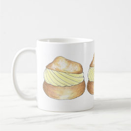 Caneca De Café Creme de padaria francesa Puff Creampuff Pastaria 