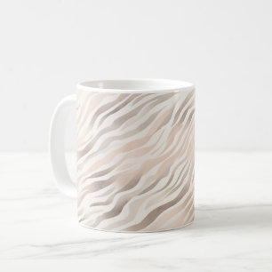 Caneca De Café Creme-Zebra, cor-de-rosa