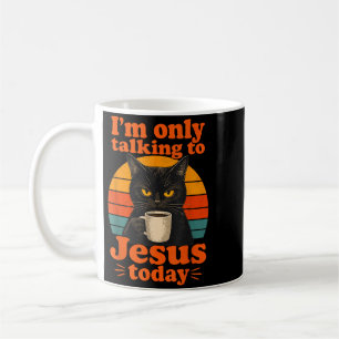 Caneca De Café Crente Engraçado Jesus Fé Cristã