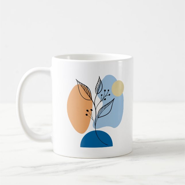 Caneca De Café Crepúsculo Techno (Esquerda)