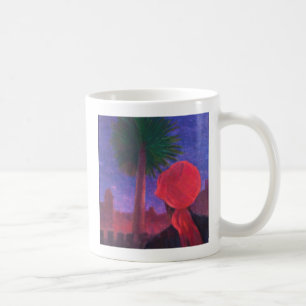 Caneca De Café Crepúsculo vermelho Jodhpur 2012 do turbante