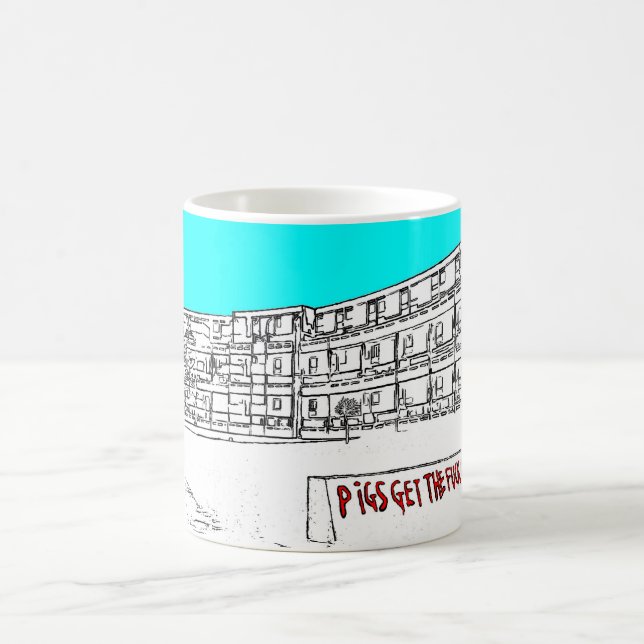 Caneca De Café Crescentes de Hulme, Manchester, (Centro)