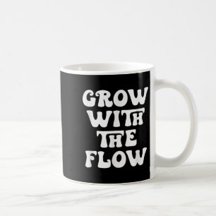 Caneca De Café Crescer Com A Cota De Motivação De Fluxo