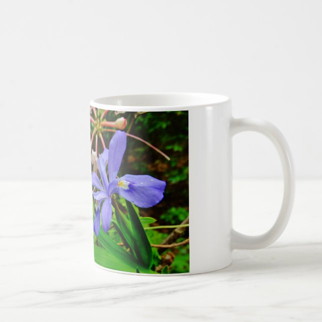 Caneca De Café Crested Dwarf Iris (Direita)