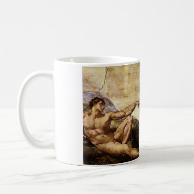 Caneca De Café Criação Do Homem (Esquerda)
